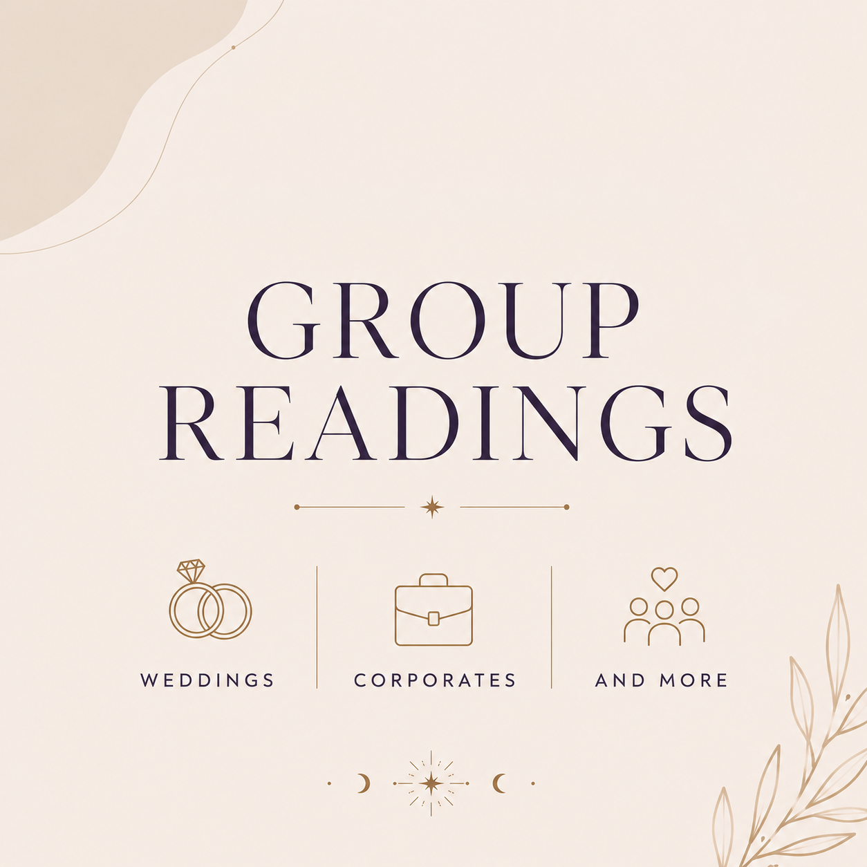 Group Readings & Events